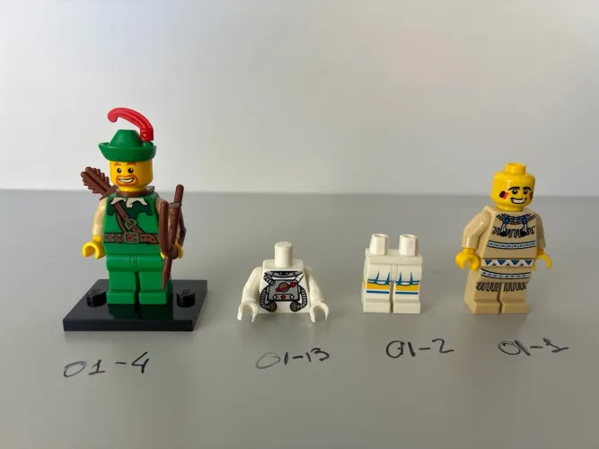Lego original - minifiguras série 1