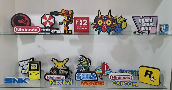 Luminarias Game - PLaystation Xbox Nintendo Zelda Pokemon Metroid Gta 200 reais cada