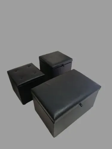 3 puffs seminovos
