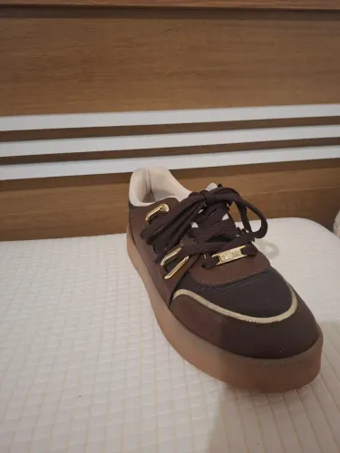 TÊNIS VIZZANO FEMININO MARROM 38