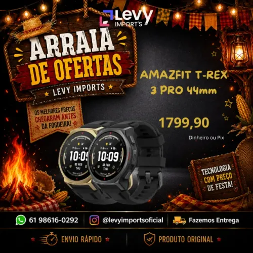 Smartwatch Amazfit T Rex 3 Pro 44mm