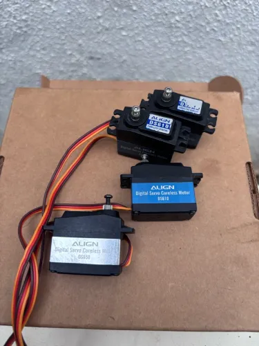 Servos Align para helicóptero 550 600