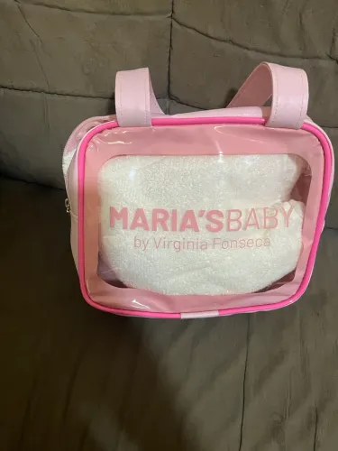 Bolsa marias baby Virgínia + toalha de rosto artex 80x50cm