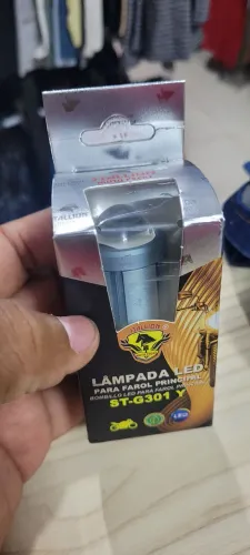 VENDO SUPER LANPADAS PARA SUA MOTO NOVA NO PREÇINHO 40. TEL *92 E ZAP