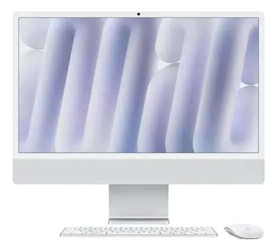 APPLE IMAC TELA RETINA4.5K DE 24" M4 MEMÓRIA UNIFICADA 16GB SSD DE 256GB 