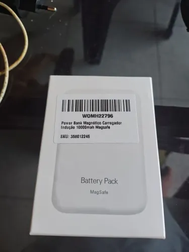 Power bank magnético carregador