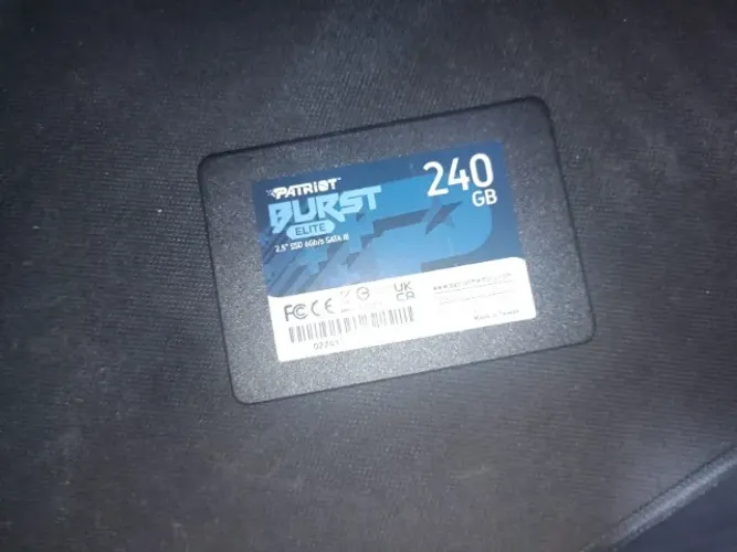 SSD Patriot Burst Elite 240GB SATA III 2.5' - NOVO