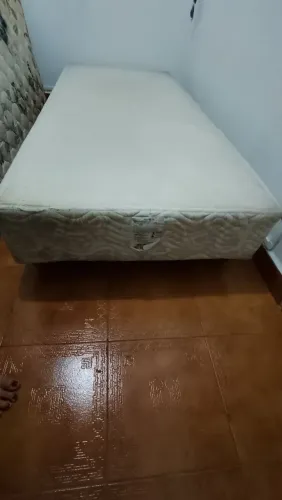 Cama box +colchão solteiro 2m (tamanho XL)