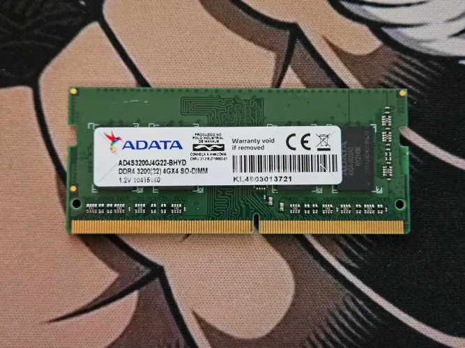 Memória RAM DDR4 4GB 3200MHz Notebook
