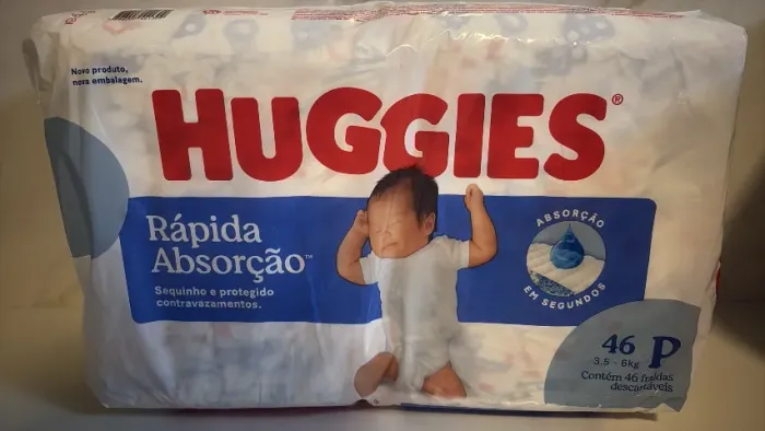 Huggies Rápida Absorção P