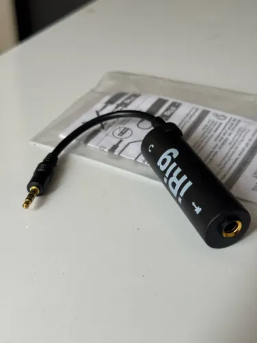 Irig interface de áudio para guitarra e lives