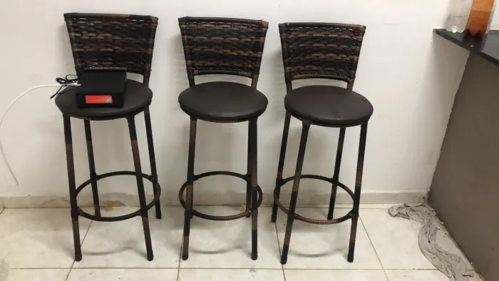3 Unidades de Banqueta