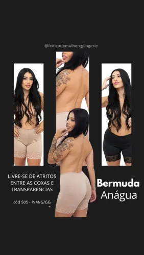 Calça anágua