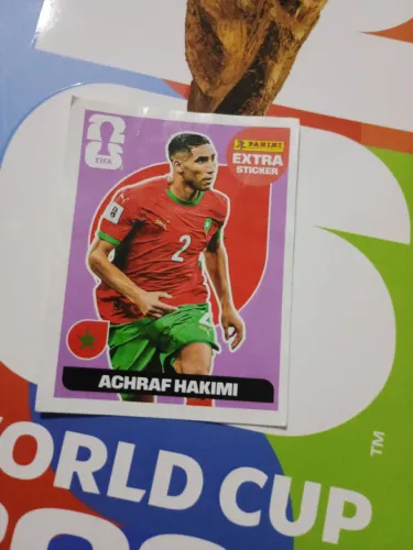 Figurinha legend extra ACHRAF HAKIMI roxa copa 2026
