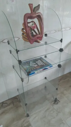 BALCÃO DE VIDRO ARA COMPUTADOR