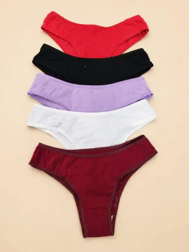 LOTE DE CALCINHAS CONFORTO Cotton