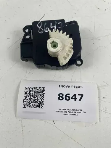 Motor Atuador Caixa Ventilação Ford Ka 2015 Cód Av1119e616ea Preto