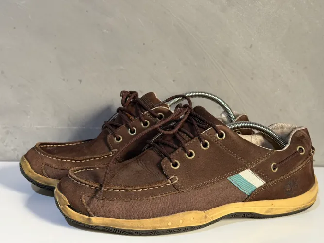 Tênis Timberland earthkeeper 41 couro e lona
