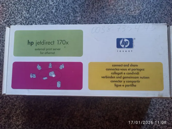 SERVIDOR DE IMPRESSÃO HP JETDIRECT 170X