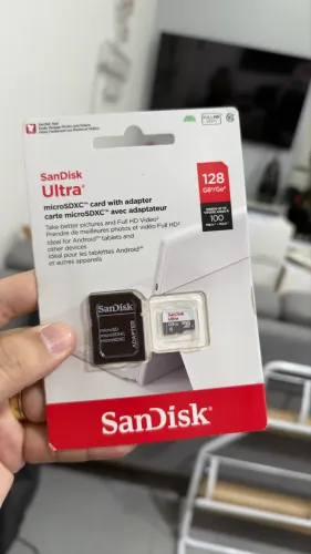 Memória SanDisk Ultra 128gb Novo