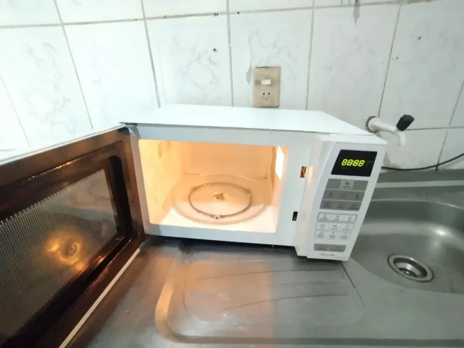 Microondas Panasonic 26 litros ótimo aparelho para quem procura economia