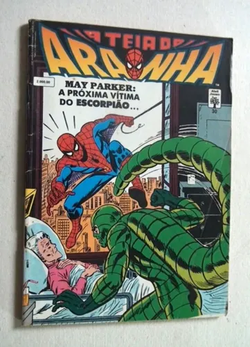 A teia do Aranha Nº30 - 1992 - Editora Abril