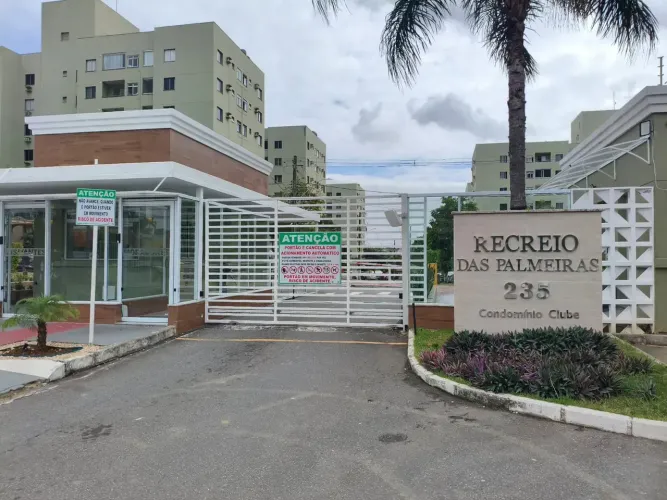 Aluguel apartamento 2 quartos 1 vaga lazer completo no Recreio das ´Palmeiras