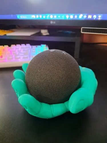 Amazon alexa Echo Dot 5 + Mão do Hulk