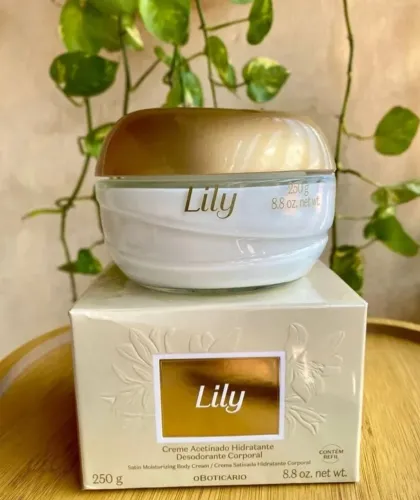 Creme Hidratante corporal O Boticario Lily 250g