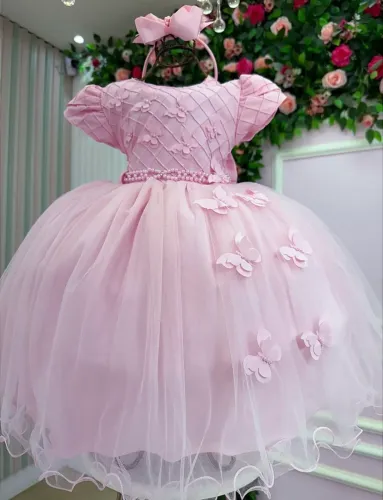 Vestido de festa de 1 ano