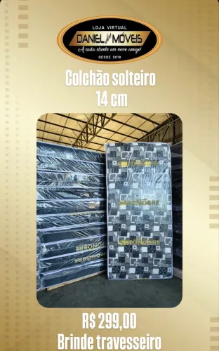 Colchão solteiro
