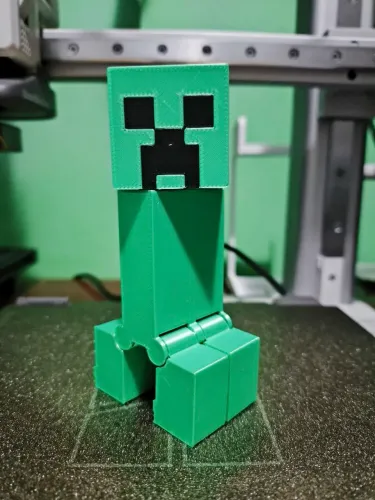 Action Figure Creeper (impressão 3D)