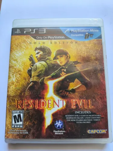 Resident Evil 5 - Playstation 3 PS3 em Uberlândia e Uberaba.