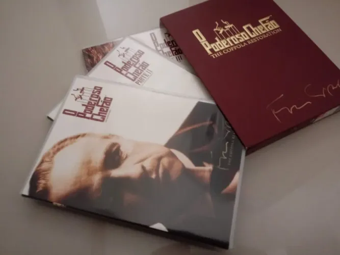 TRILOGIA O PODEROSO CHEFÃO - DVD'S