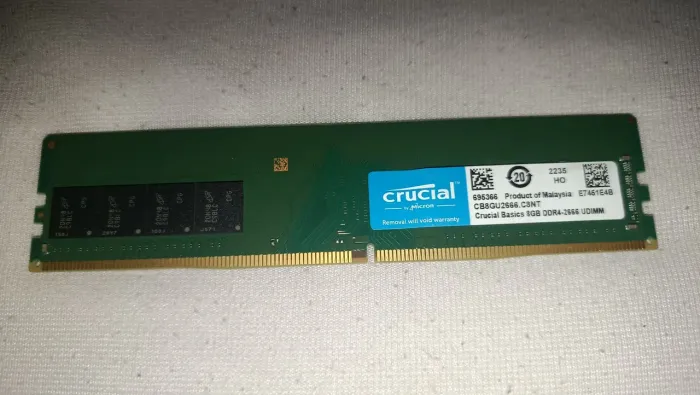 Memória Ram 8GB DDR4 2666mhz