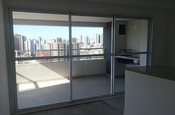 Portão balcão 3,75 metros com 3 folhas