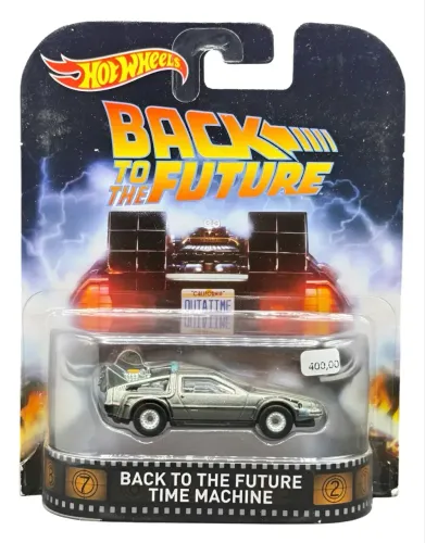 Back To The Future Time Machine 2016 Hot Wheels 1/64 de volta para o futuro