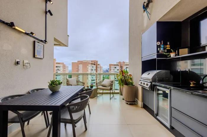 Apartamento com 3 dormitórios à venda, 172 m² por R$ 2.800.000,00 - Alphaville - Santana d