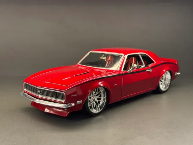 Miniatura Chevrolet Camaro 1969 hotwheels 1/18