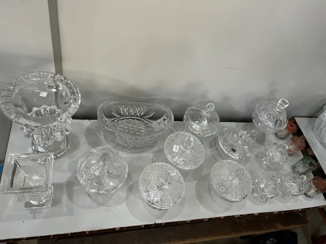 17 peças de Cristal - marca Wolf