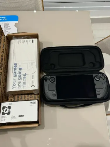 steamdeck lcd 1tb + capa + dock