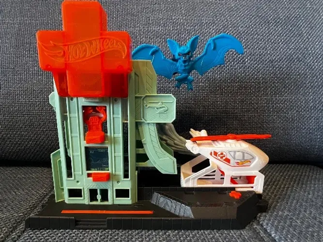 Pista Hotwheels - Ataque dos Morcegos Hospital