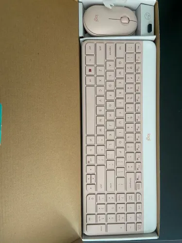 Teclado e mouse logitech MK470