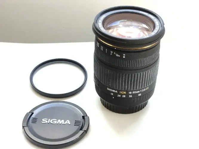 Lente Sigma Dc 18-50 2.8 Ex Para Canon Ef-s