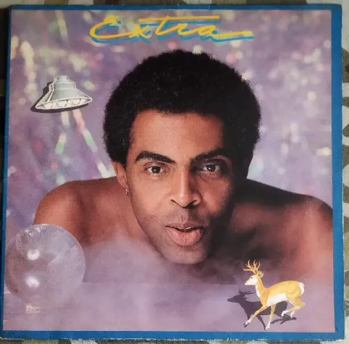 LP Vinil Gilberto Gil Extra Com Encarte 1983 EX VG+