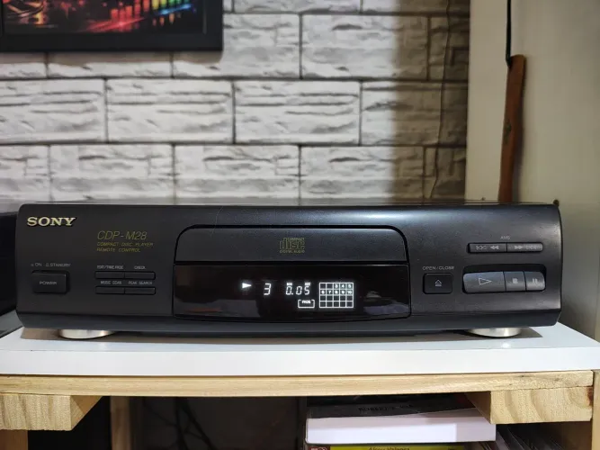 CD Player Sony CDP-M28 - Necessita Reparo