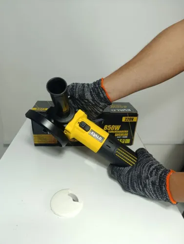 Esmerilhadeira angular e lixadeira 850w 220v profissional