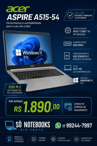 Acer aspire A515-54 