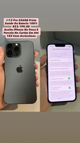 iPhone 13 Pro 256GB Preto - Usado