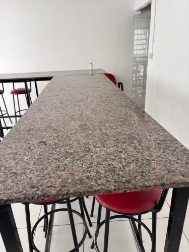 Mesa de granito 270x80mt